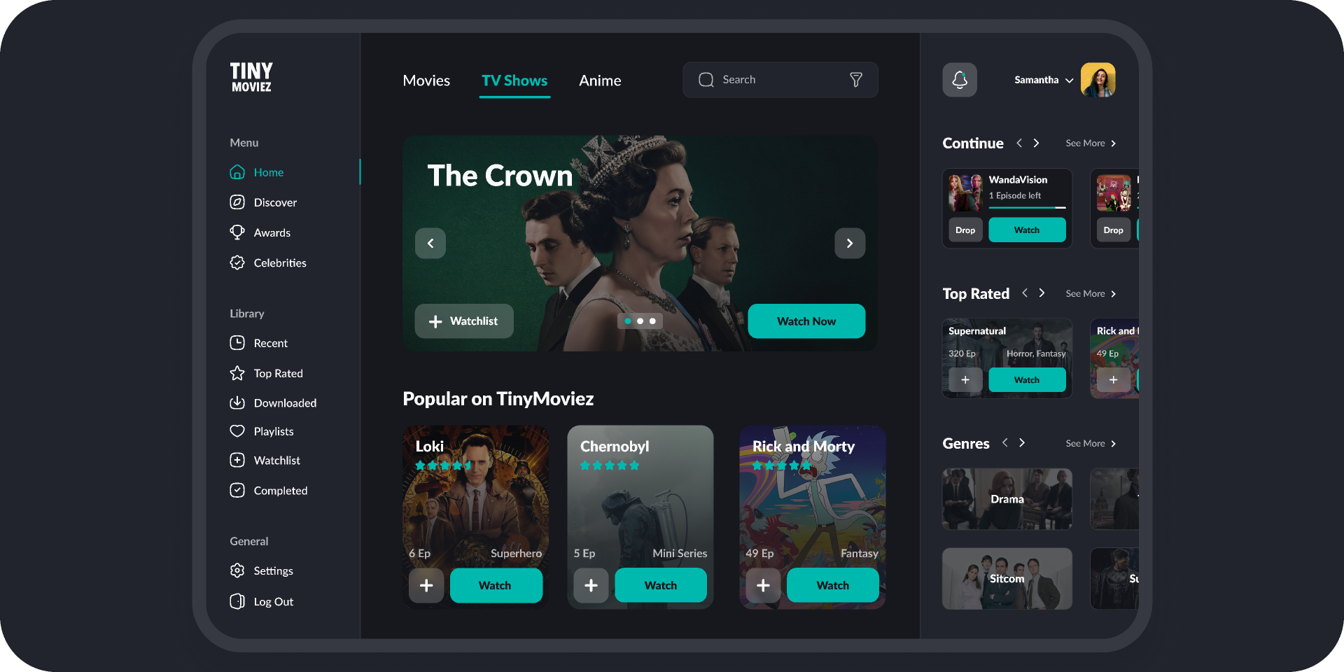 Flixwave Streaming Interface
